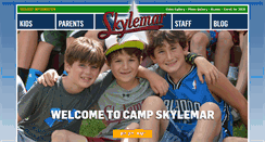 Desktop Screenshot of campskylemar.com